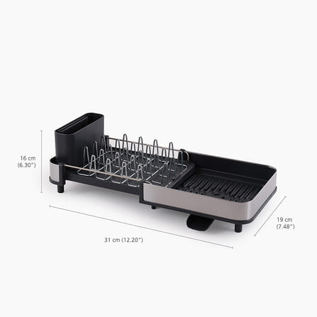 ที่คว่ำจานปรับขนาดได้ JOSEPH JOSEPH รุ่น EXTEND SLIM สีเทา N6500035_1
